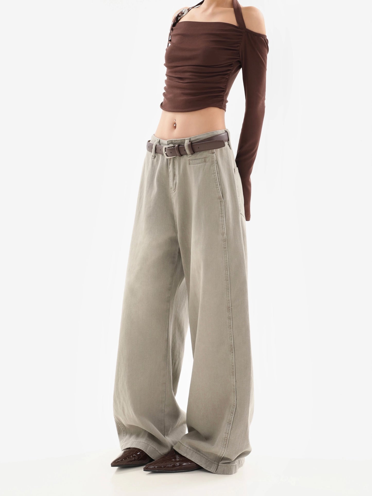 OXAEMIA Basic Grey Pants