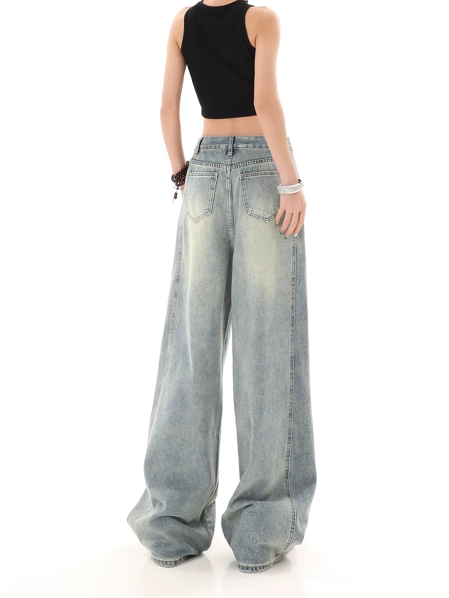 OXAEMIA Basic oversize jeans